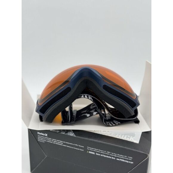 Hurley Maverick Spherical Snow Google Persimmon New In Box - Picture 6 of 6